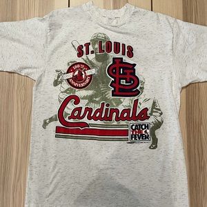 Vintage St‎ Louis Cardinals Catch The Fever Shirt